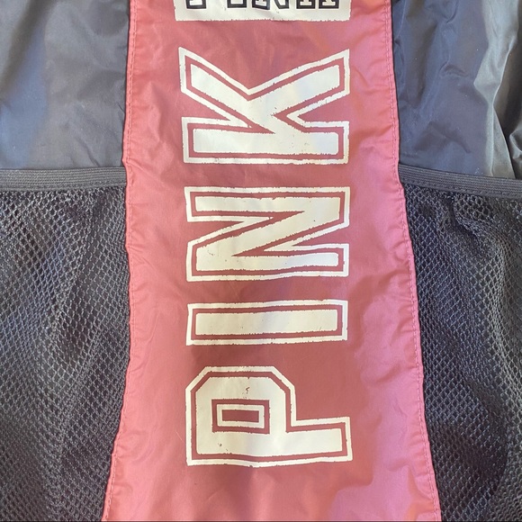 Retro Victoria’s Secret Pink Logo String Bag - Picture 2 of 8